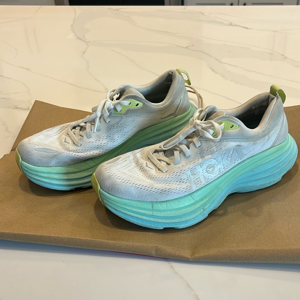 Worn Hokas